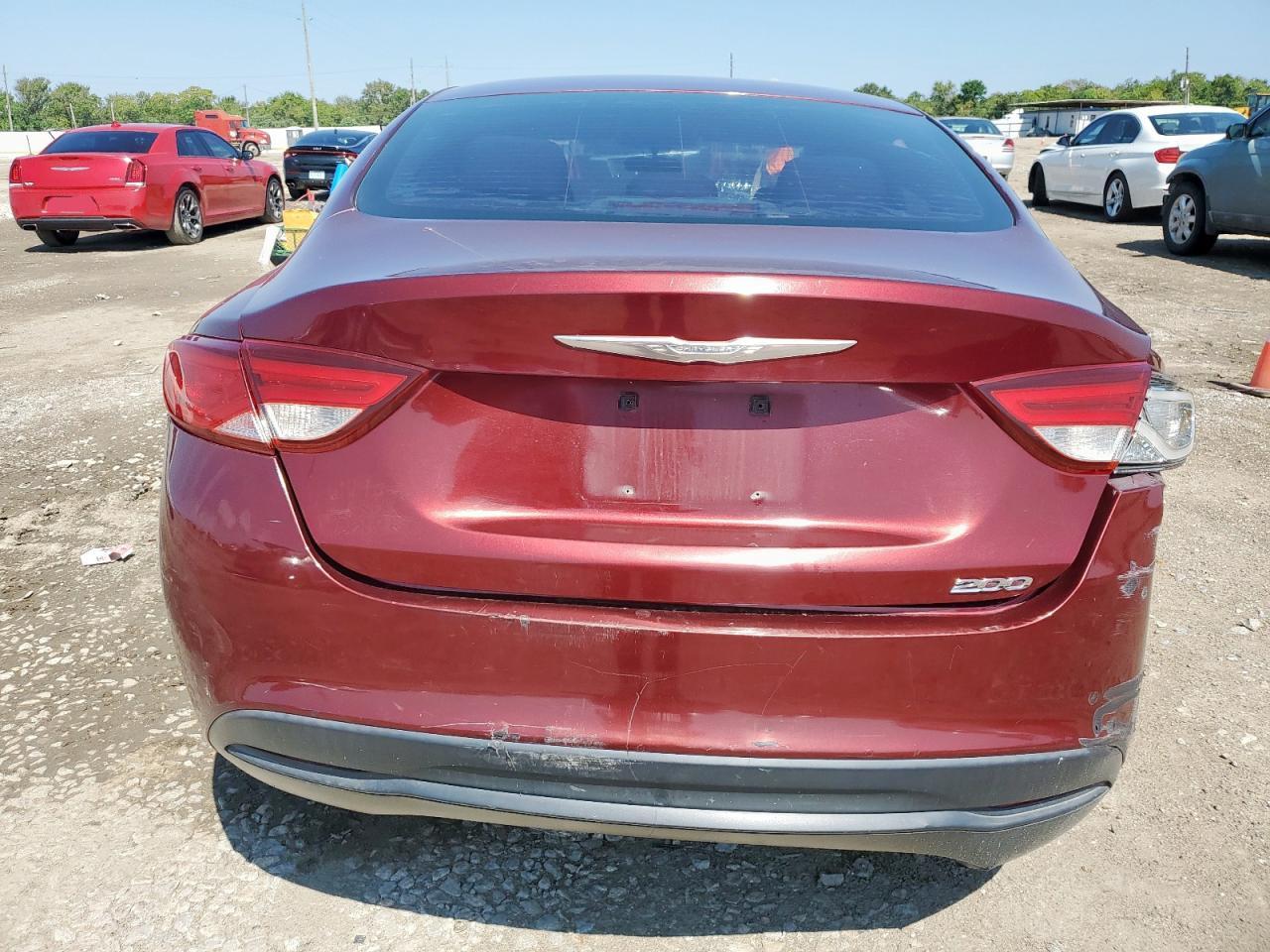 2016 Chrysler 200 Lx VIN: 1C3CCCFB9GN107449 Lot: 71565905