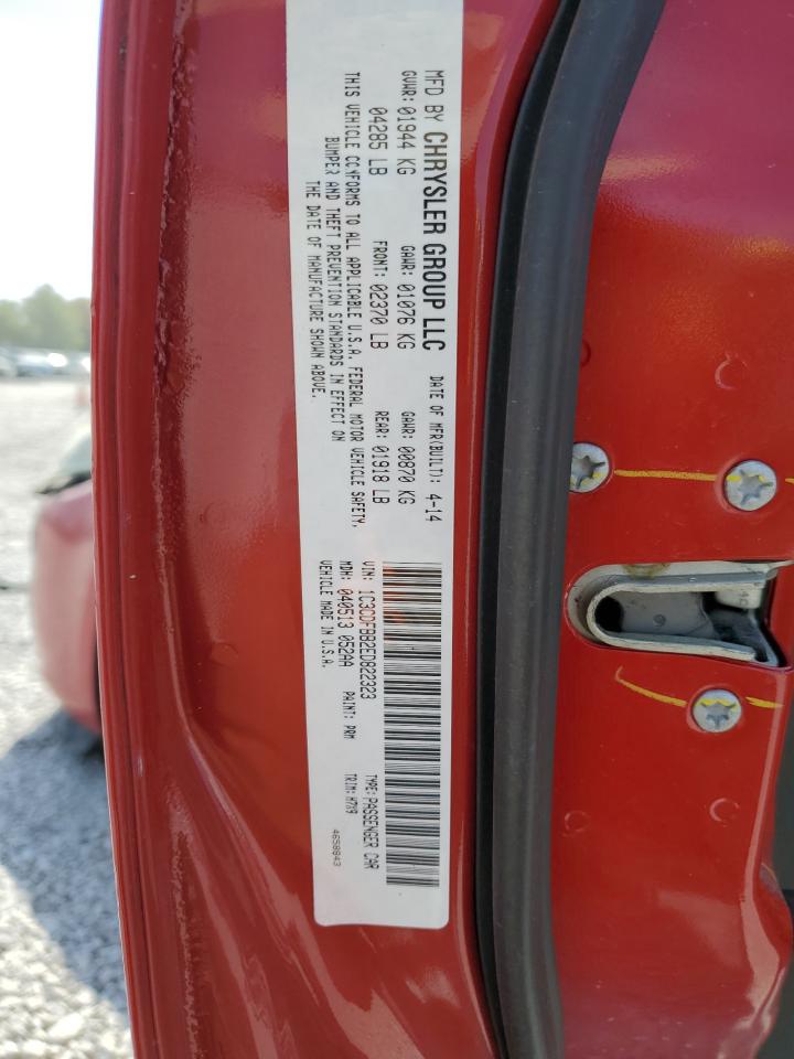 2014 Dodge Dart Sxt VIN: 1C3CDFBB2ED822323 Lot: 80484775