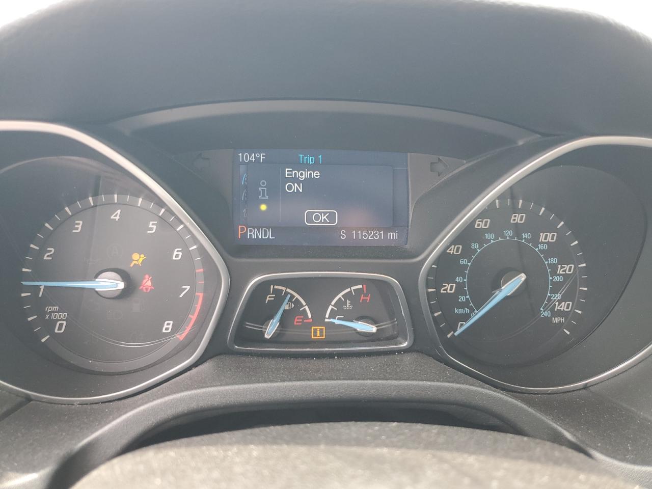 2014 Ford Focus Se VIN: 1FADP3F26EL410613 Lot: 81345335