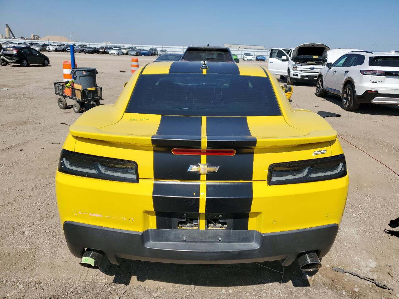 2022 Chevrolet Camaro 2Ss VIN: 2G1FJ1EW6F9149353 Lot: 80868795