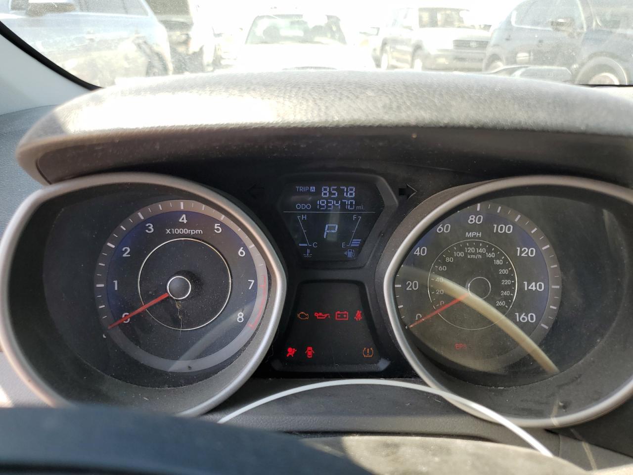 2012 Hyundai Elantra Gls VIN: KMHDH4AE5CU322542 Lot: 71048835