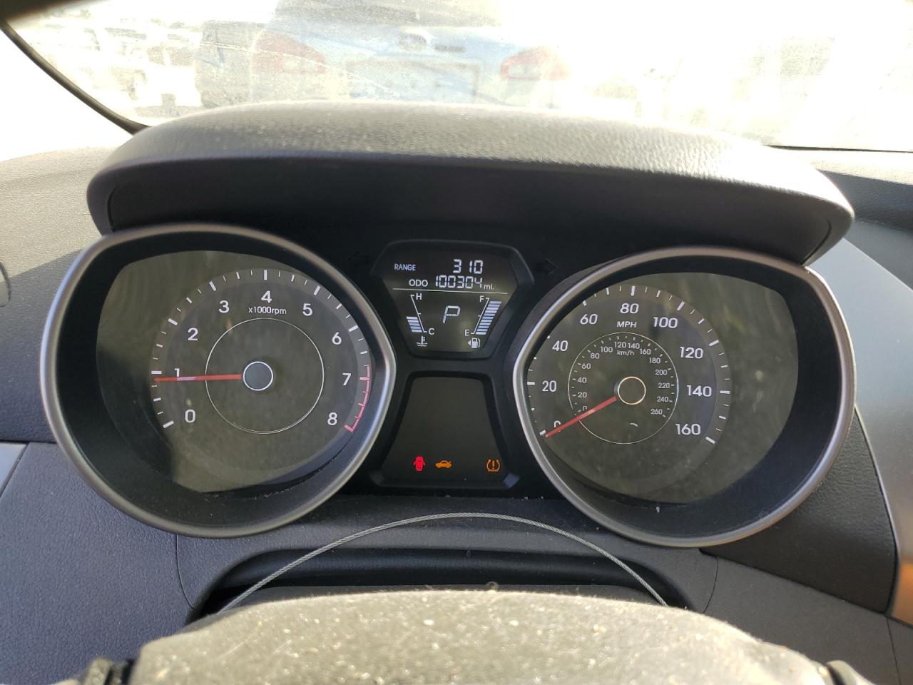 2013 Hyundai Elantra Gls VIN: 5NPDH4AEXDH399715 Lot: 80817095