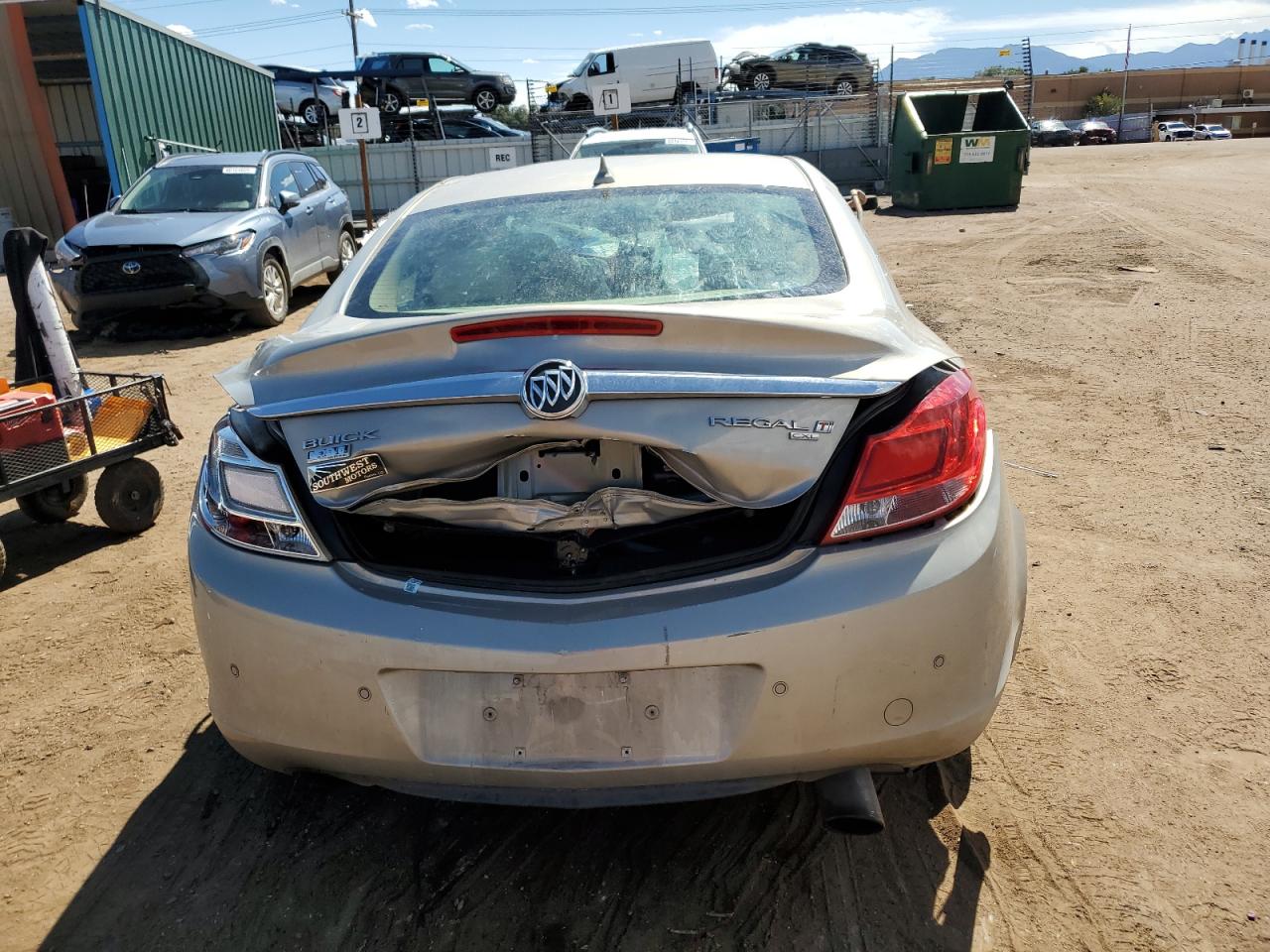 2011 Buick Regal Cxl VIN: W04GZ5GV7B1067236 Lot: 80399465