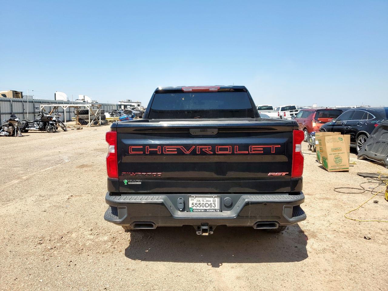 2022 Chevrolet Silverado Ltd K1500 Rst VIN: 1GCUYEELXNZ204382 Lot: 71461925