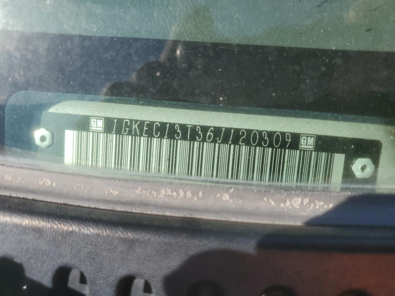 2006 GMC Yukon VIN: 1GKEC13T36J120309 Lot: 81628465