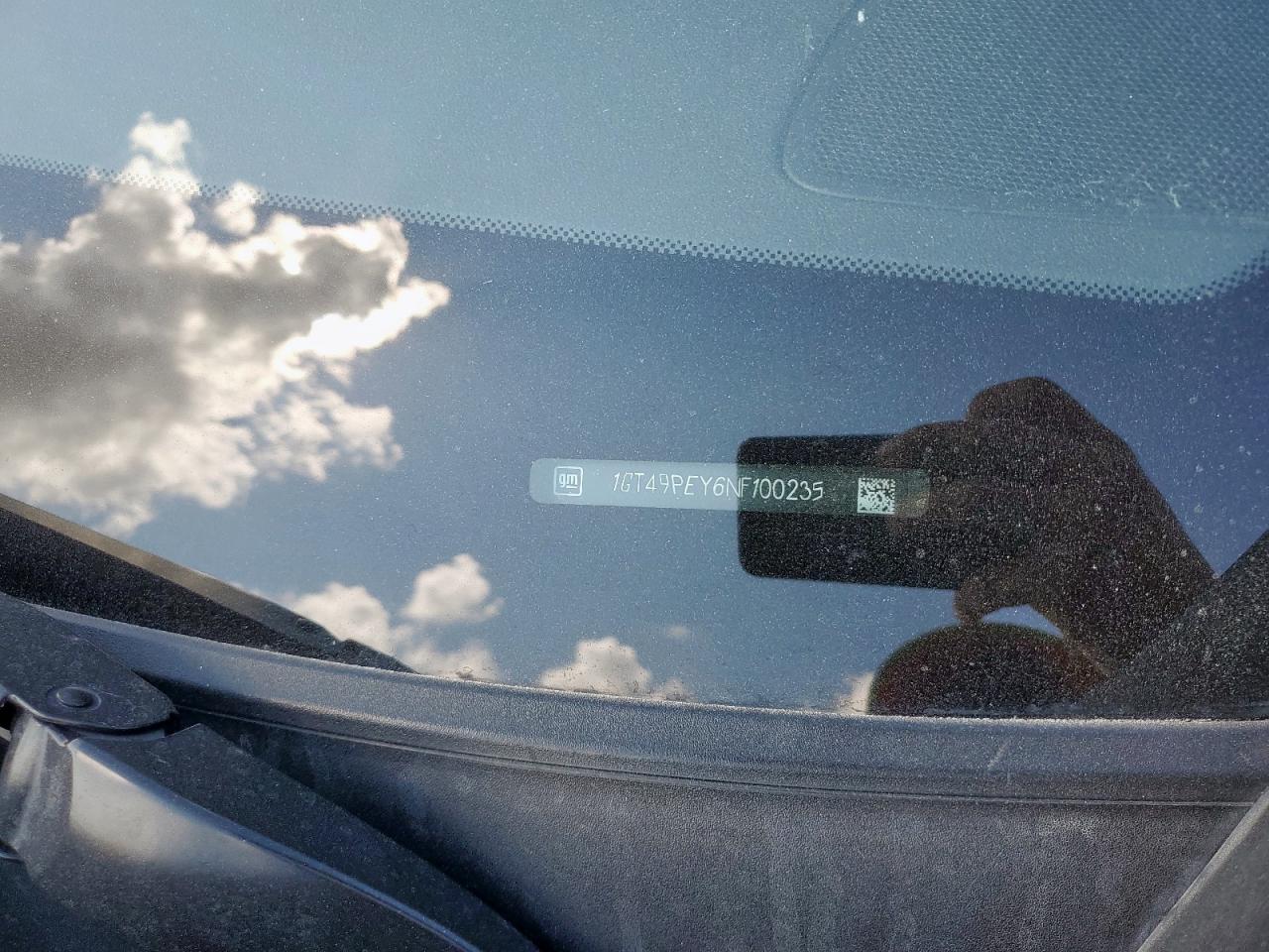 2022 GMC Sierra K2500 At4 VIN: 1GT49PEY6NF100235 Lot: 80583005