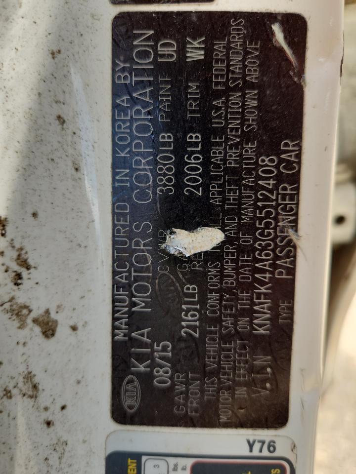 2016 Kia Forte Lx VIN: KNAFK4A63G5512408 Lot: 80216065