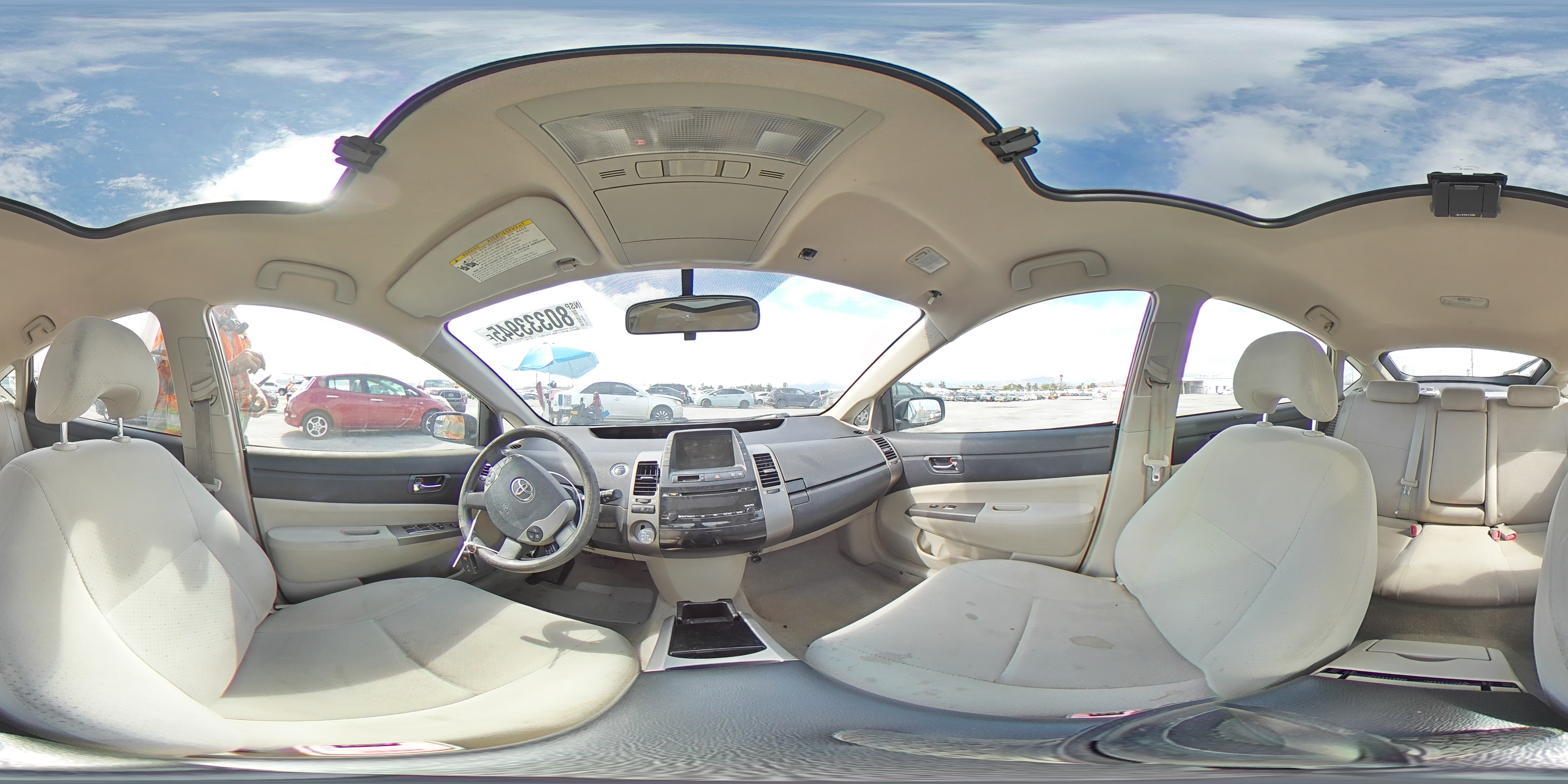 2008 Toyota Prius VIN: JTDKB20U587770568 Lot: 80333945