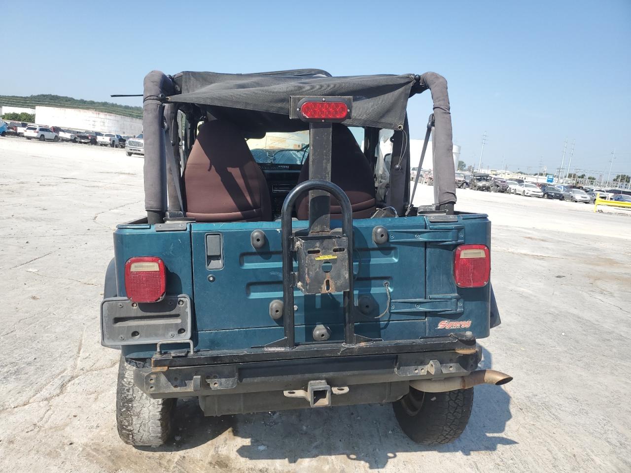 1998 Jeep Wrangler / Tj Sport VIN: 1J4FY19S0WP800126 Lot: 80571455