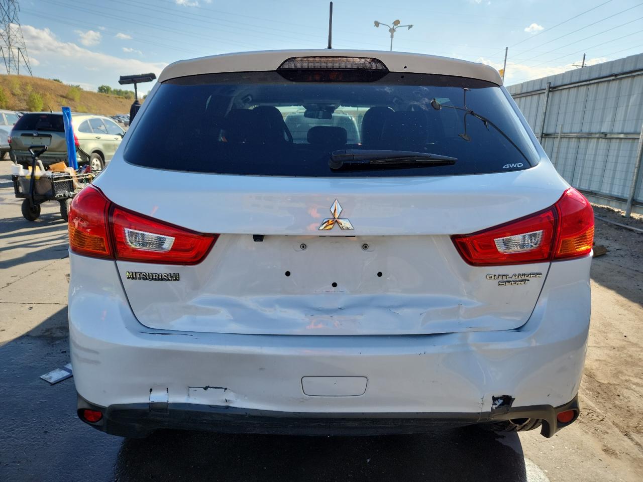 2015 Mitsubishi Outlander Sport Se VIN: 4A4AR4AU0FE009854 Lot: 80565715