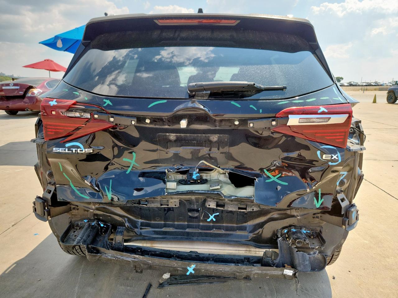 2021 Kia Seltos Ex VIN: KNDERCAA9M7045682 Lot: 80442335