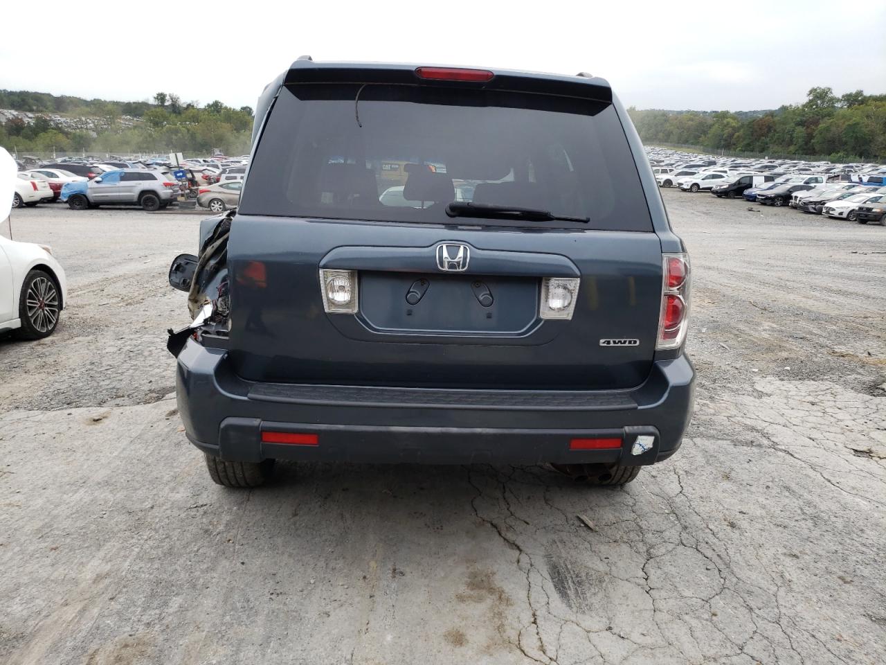 2006 Honda Pilot Ex VIN: 5FNYF18496B006792 Lot: 83851235