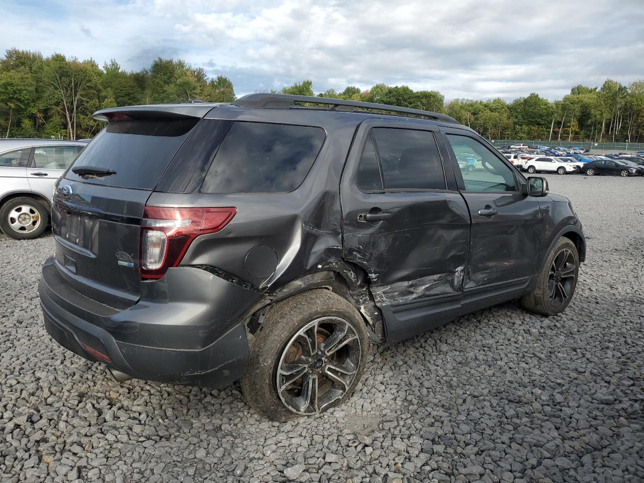 2015 Ford Explorer Sport VIN: 1FM5K8GT3FGB63722 Lot: 81008925