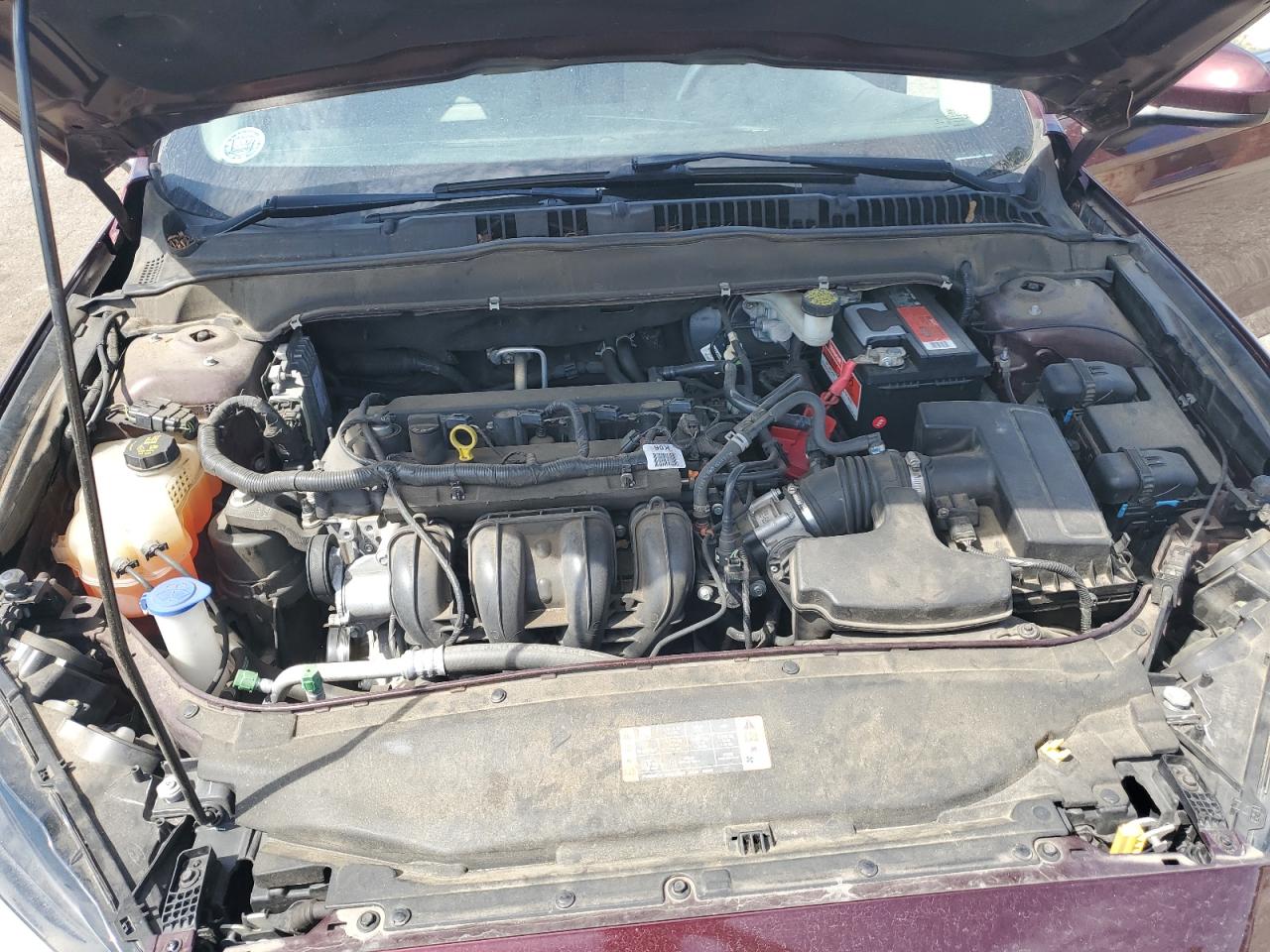 2017 Ford Fusion S VIN: 3FA6P0G76HR404804 Lot: 70714895