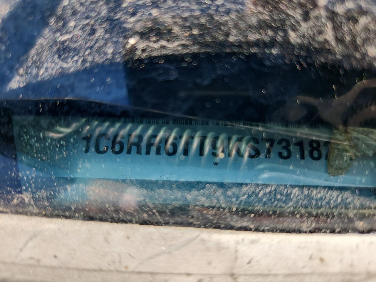 2019 Ram 1500 Classic Slt VIN: 1C6RR6TT9KS731823 Lot: 82096775