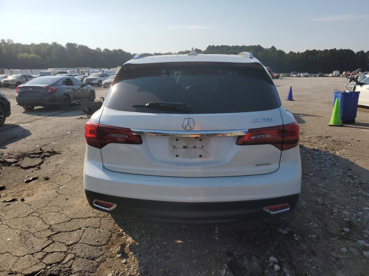 2014 Acura Mdx Technology VIN: 5FRYD4H4XEB020995 Lot: 80670165