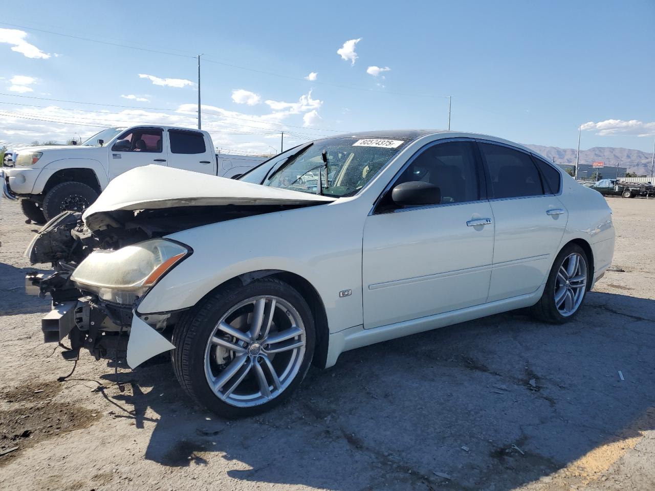 INFINITI M35 2006. Lot# 80574375. VIN JNKAY01E26M116193. Photo 1