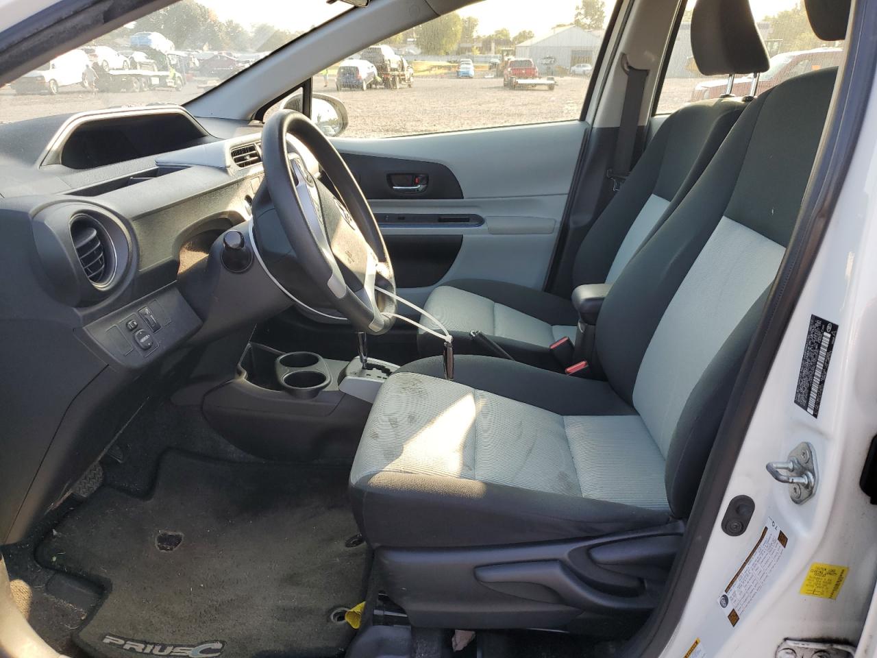 2012 Toyota Prius C VIN: JTDKDTB39C1502235 Lot: 71746325