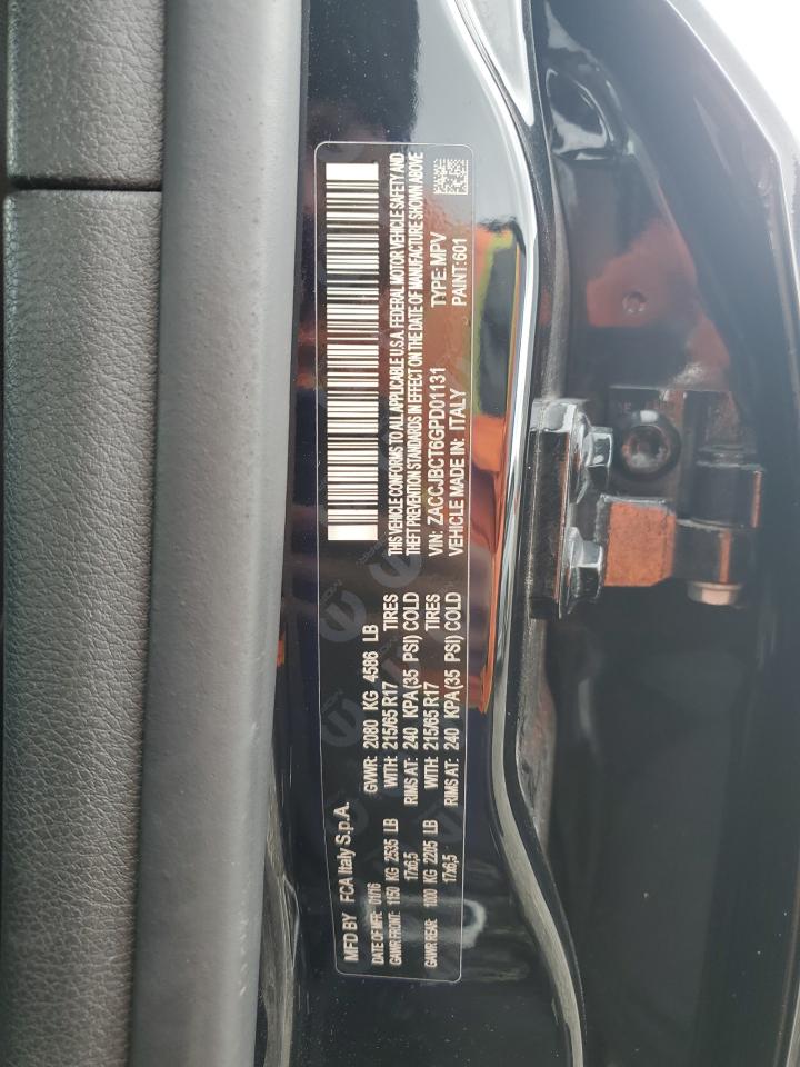 2016 Jeep Renegade Trailhawk VIN: ZACCJBCT6GPD01131 Lot: 71768955