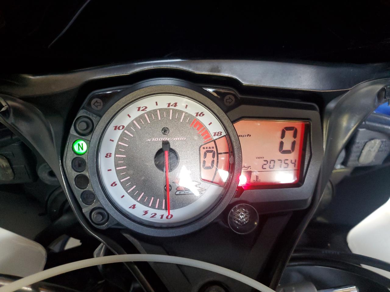 2009 Suzuki Gsx-R600 VIN: JS1GN7EA992104153 Lot: 80297135