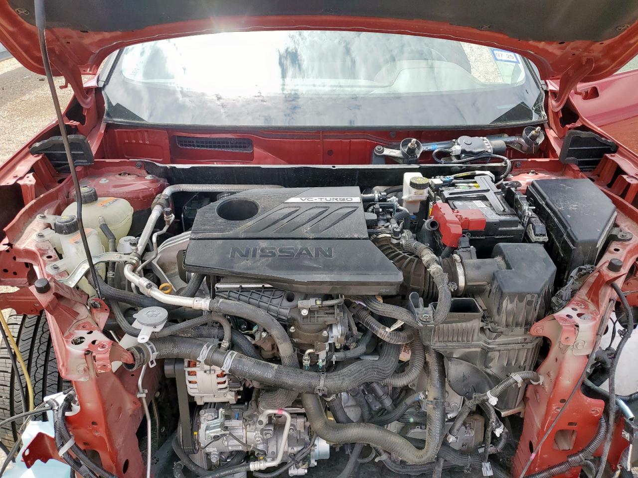 2022 Nissan Rogue Sv VIN: 5N1BT3BA5NC704011 Lot: 80453785