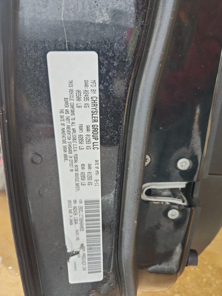 2011 Dodge Charger Police VIN: 2B3CL1CT6BH600859 Lot: 81675335