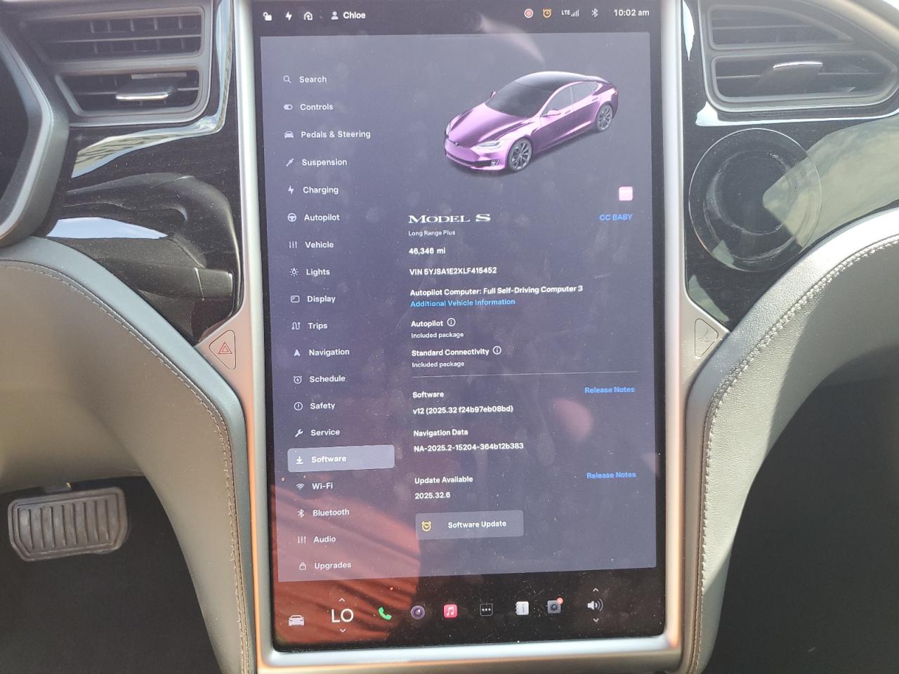 2020 Tesla Model S VIN: 5YJSA1E2XLF415452 Lot: 81238135