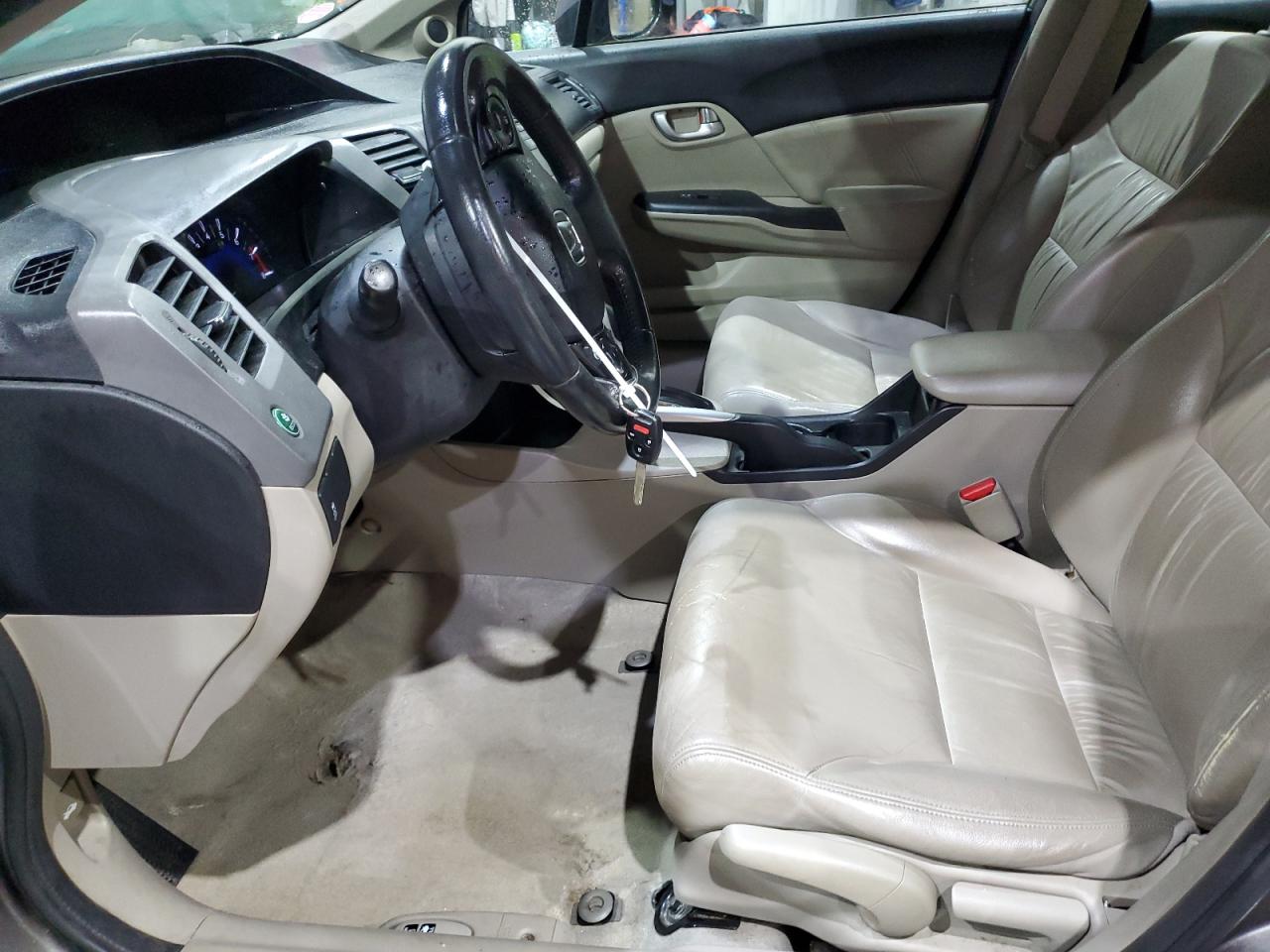 2012 Honda Civic Exl VIN: 19XFB2F99CE089696 Lot: 80434675