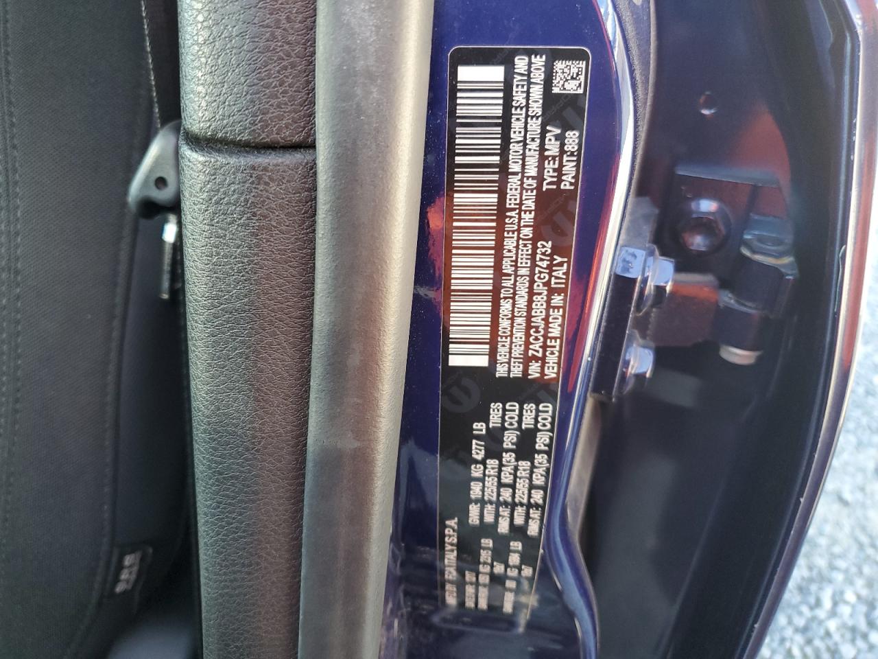 2018 Jeep Renegade Latitude VIN: ZACCJABB8JPG74732 Lot: 71857075