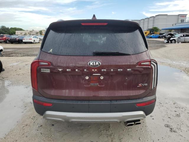  KIA TELLURIDE 2020 Бордовый