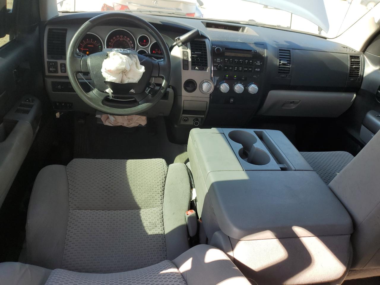 2010 Toyota Tundra Double Cab Sr5 VIN: 5TFRM5F12AX007694 Lot: 71195095