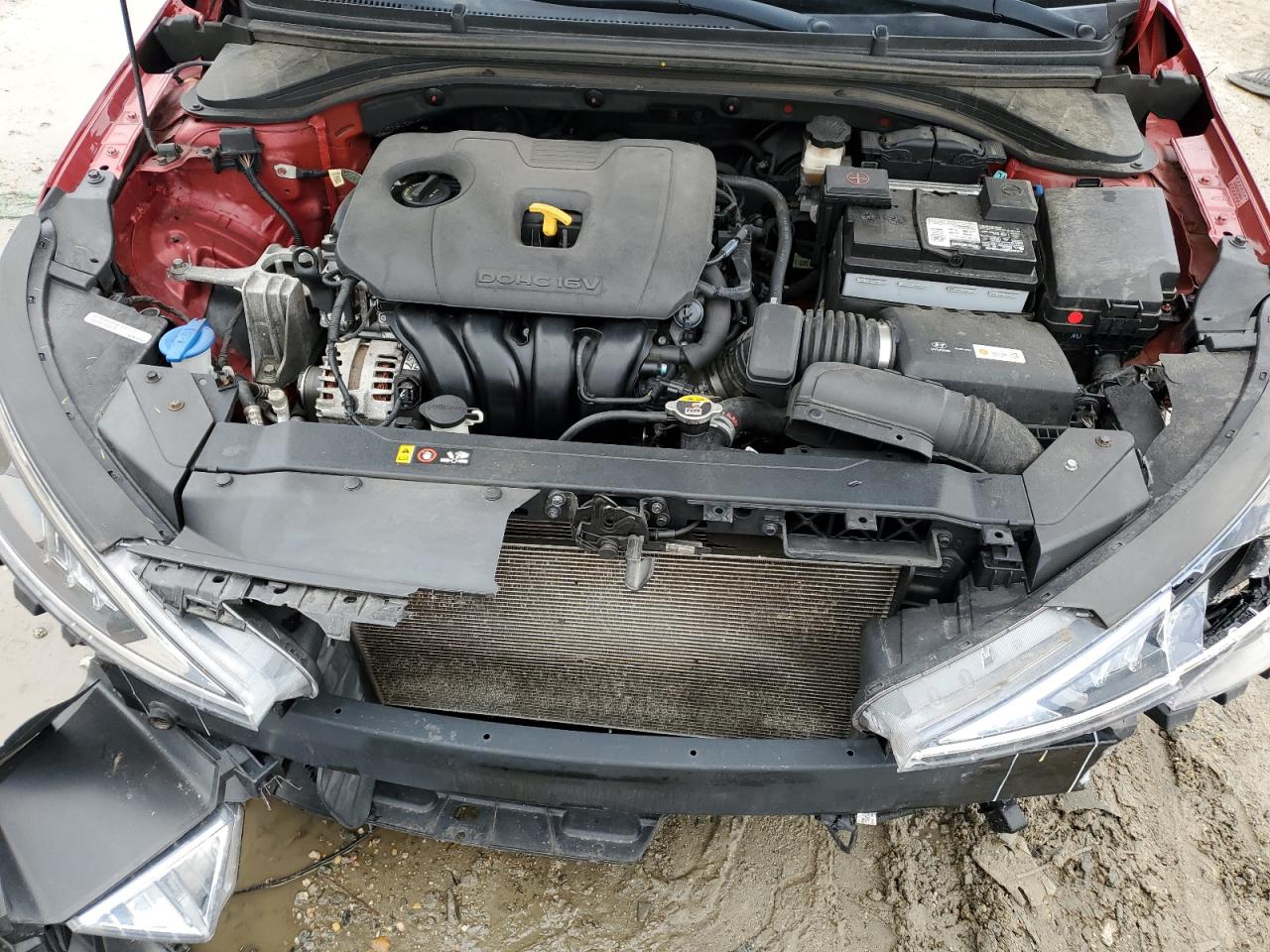 2019 Hyundai Elantra Sel VIN: KMHD84LF6KU782412 Lot: 80955115