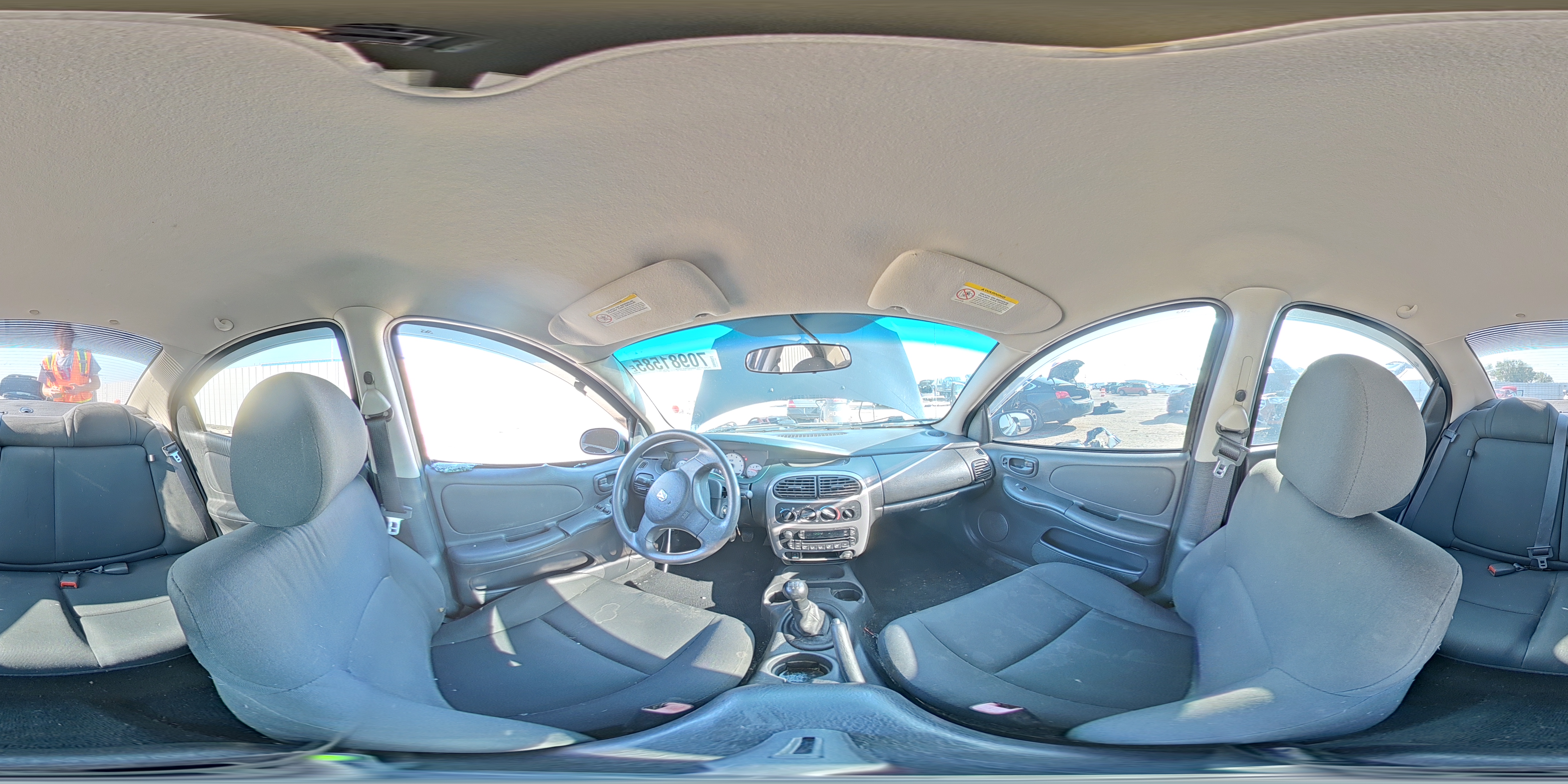 2005 Dodge Neon Sxt VIN: 1B3ES56C45D250809 Lot: 70981585