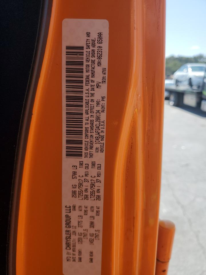 2012 Jeep Wrangler Unlimited Rubicon VIN: 1C4BJWFG4CL280134 Lot: 80698725