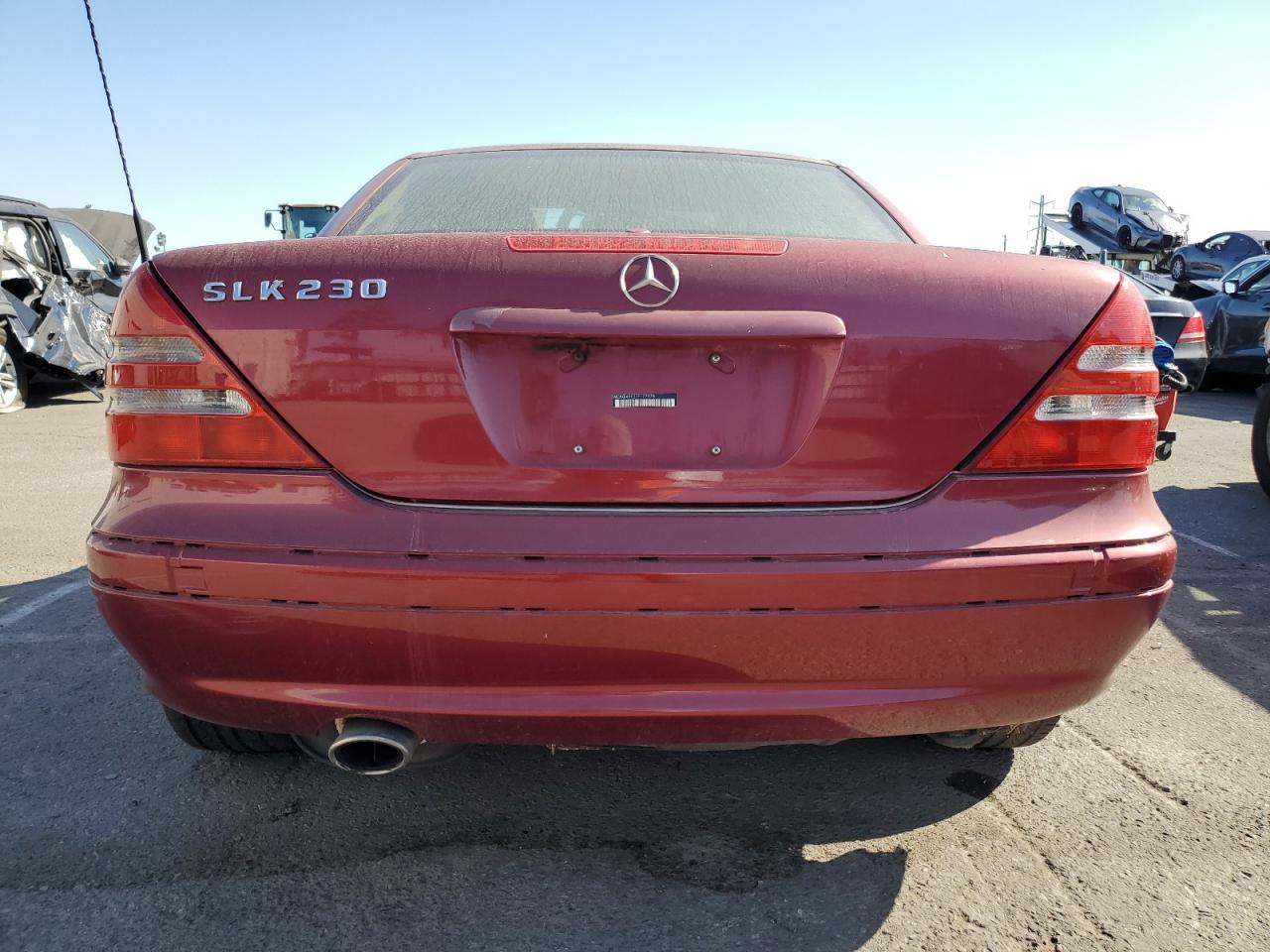 2001 Mercedes-Benz Slk 230 Kompressor VIN: WDBKK49F31F177978 Lot: 71560155