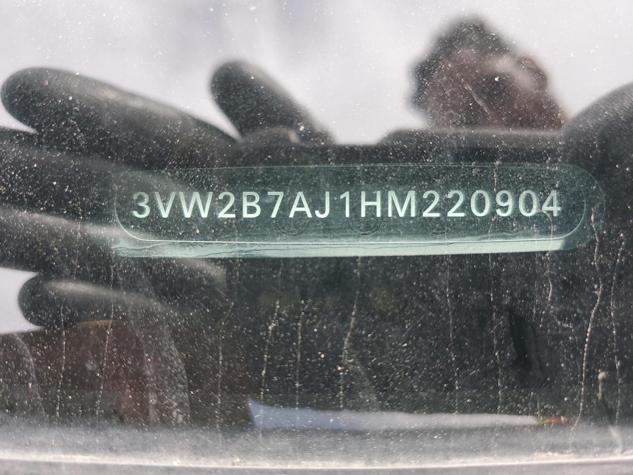2017 Volkswagen Jetta S VIN: 3VW2B7AJ1HM220904 Lot: 81673875