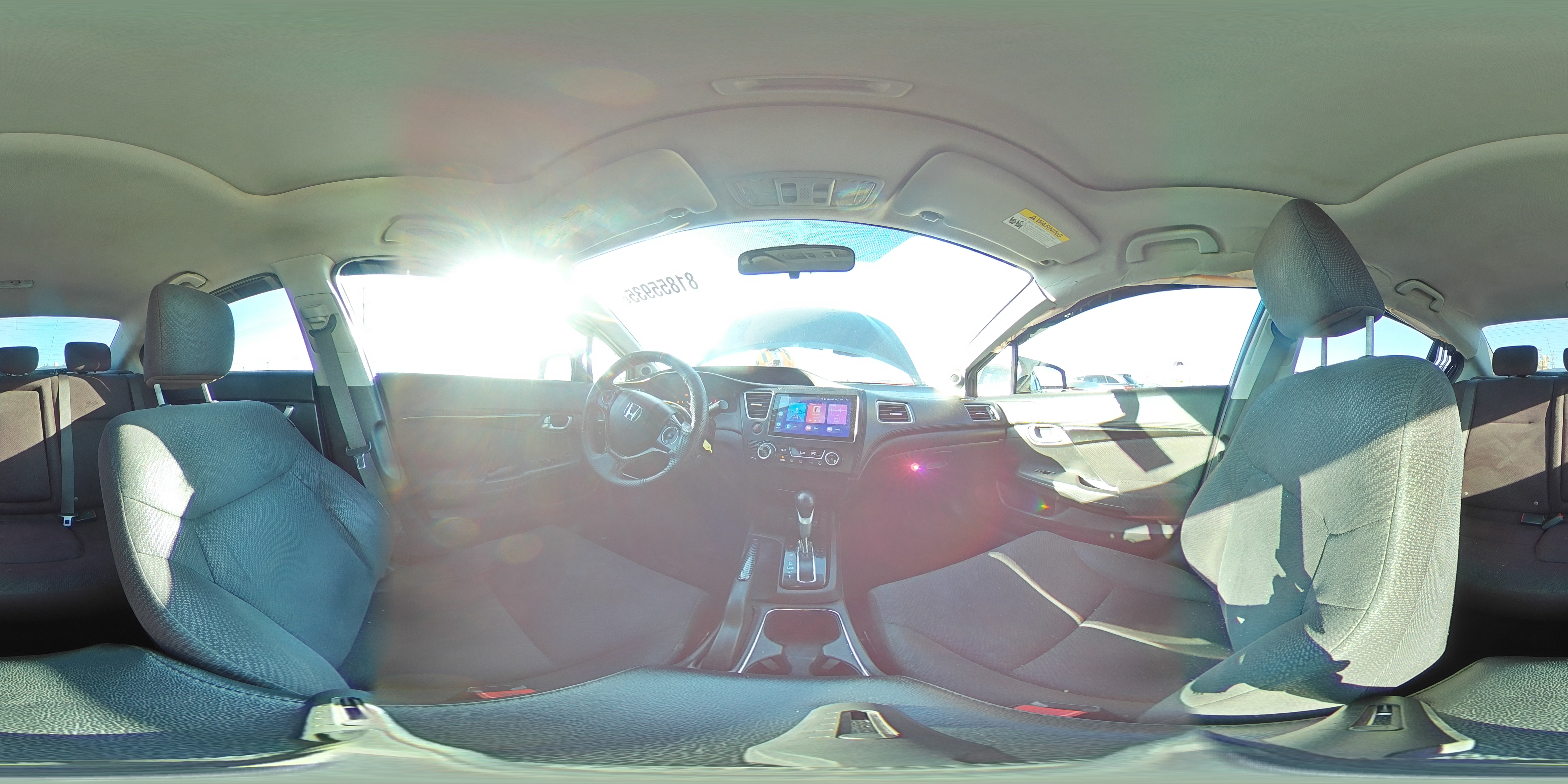 2013 Honda Civic VIN: 19XFB2F86DE285510 Lot: 81855935