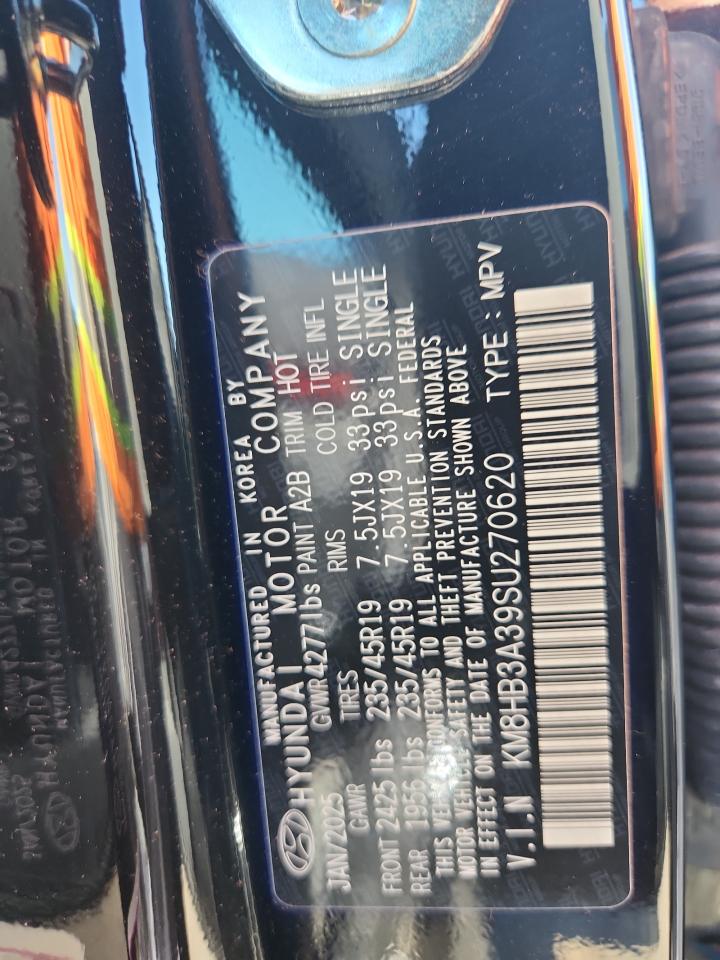 2025 Hyundai Kona N Line S VIN: KM8HB3A39SU270620 Lot: 84056955