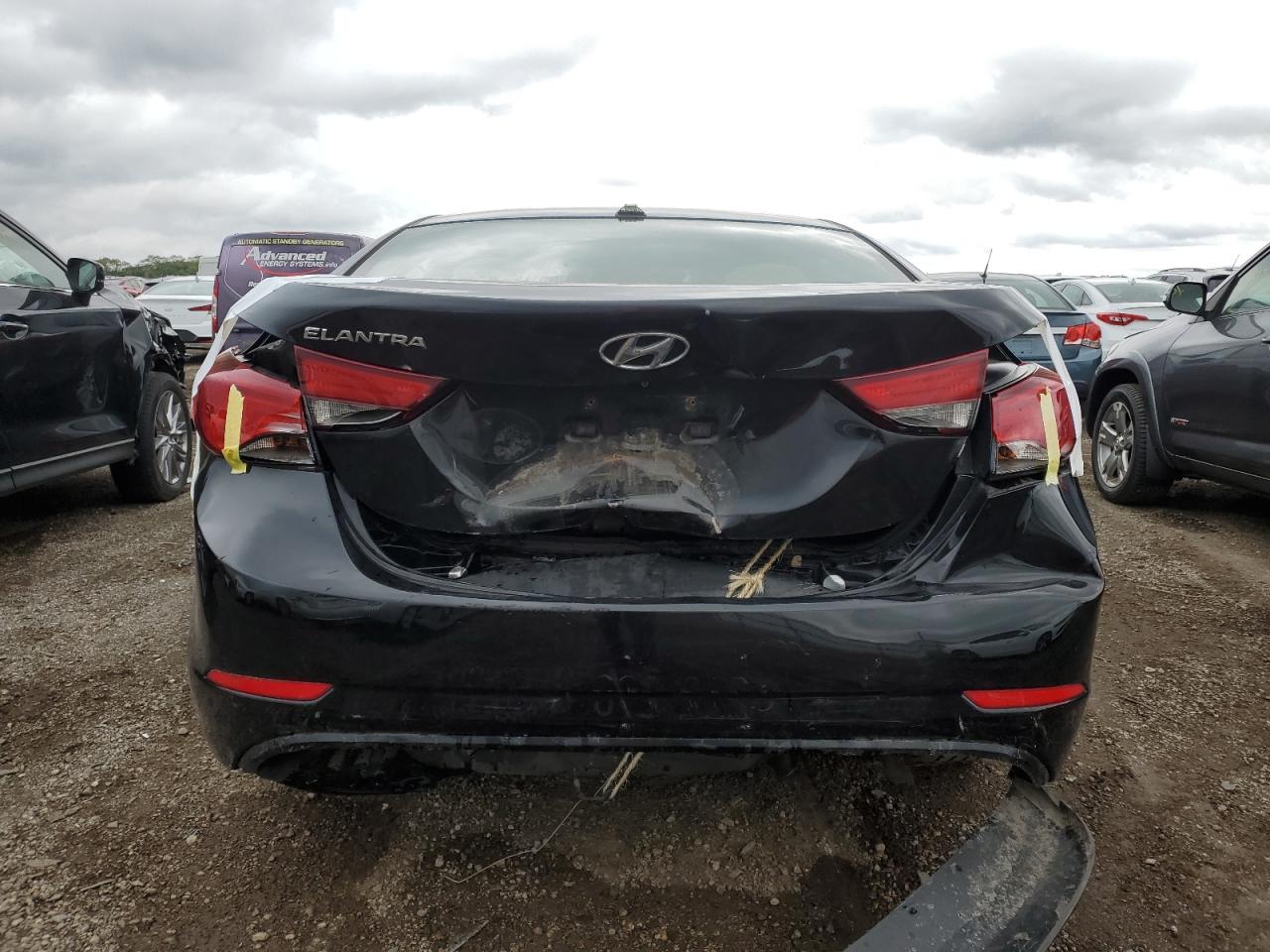 2016 Hyundai Elantra Se VIN: 5NPDH4AE7GH690547 Lot: 70161615