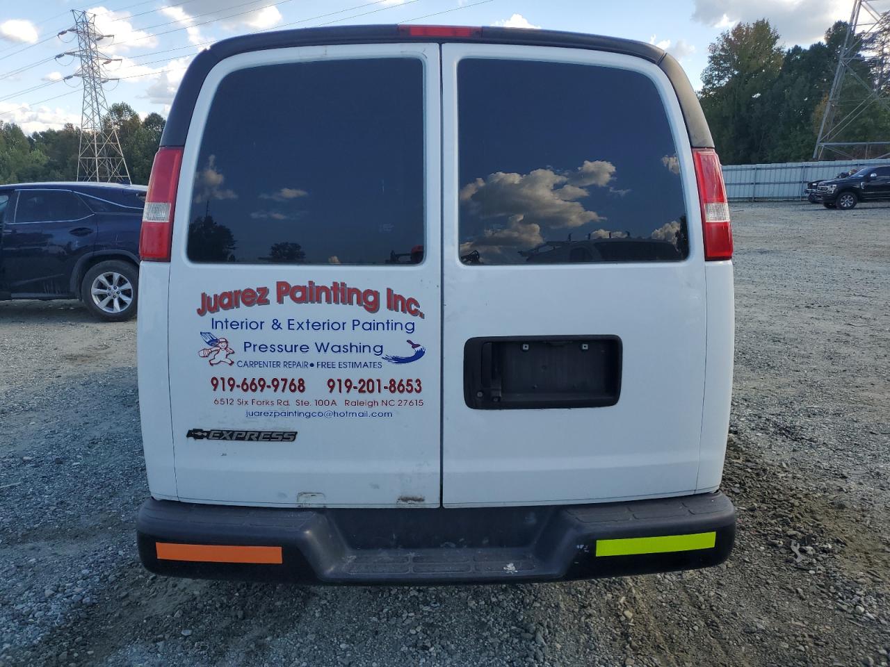 2018 Chevrolet Express G2500 VIN: 1GCWGAFGXJ1198775 Lot: 80762505