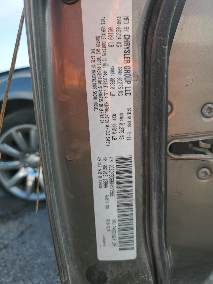 2011 Chrysler 300 Limited VIN: 2C3CA5CG8BH583985 Lot: 81415225