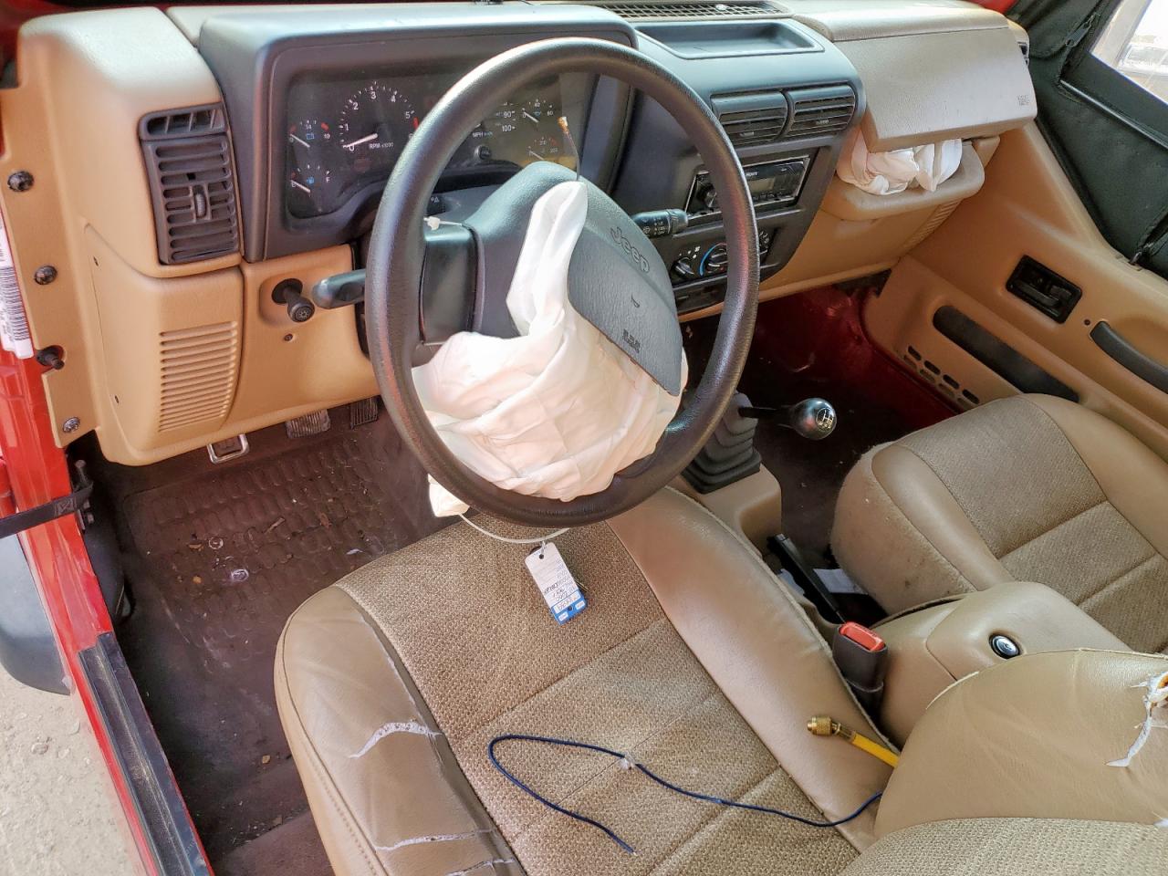 2000 Jeep Wrangler / Tj Se VIN: 1J4FA29P4YP798115 Lot: 80751605