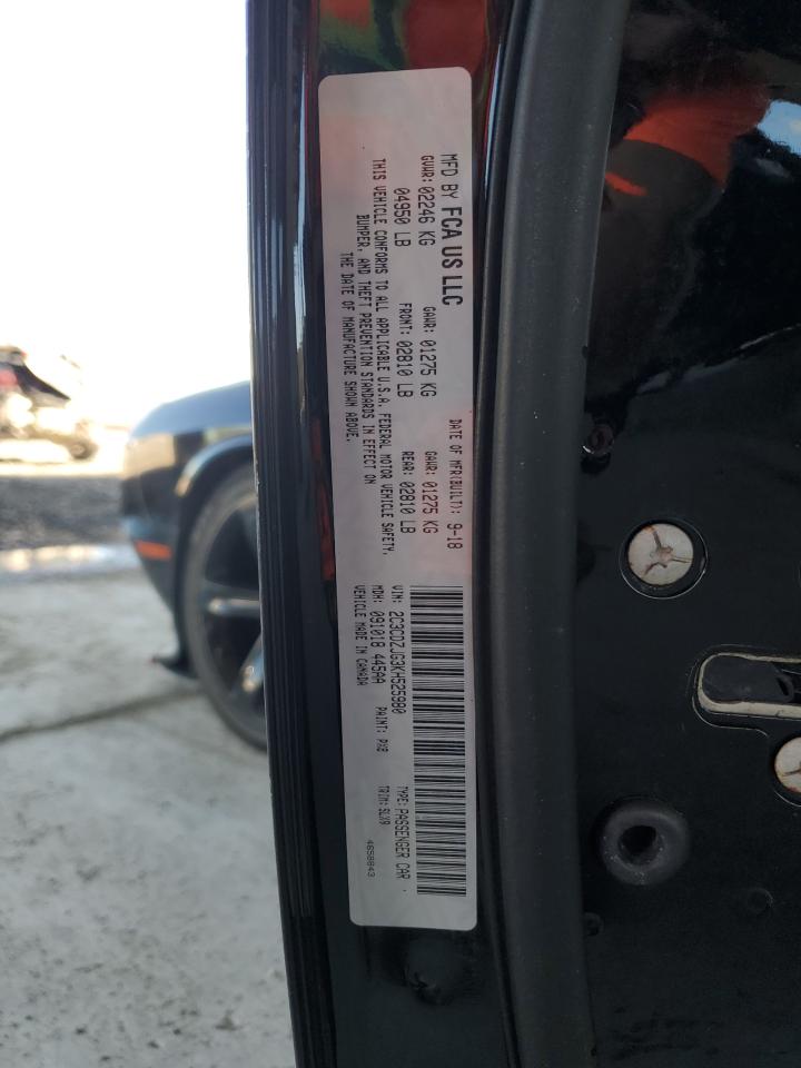 2019 Dodge Challenger Gt VIN: 2C3CDZJG3KH525980 Lot: 84568205
