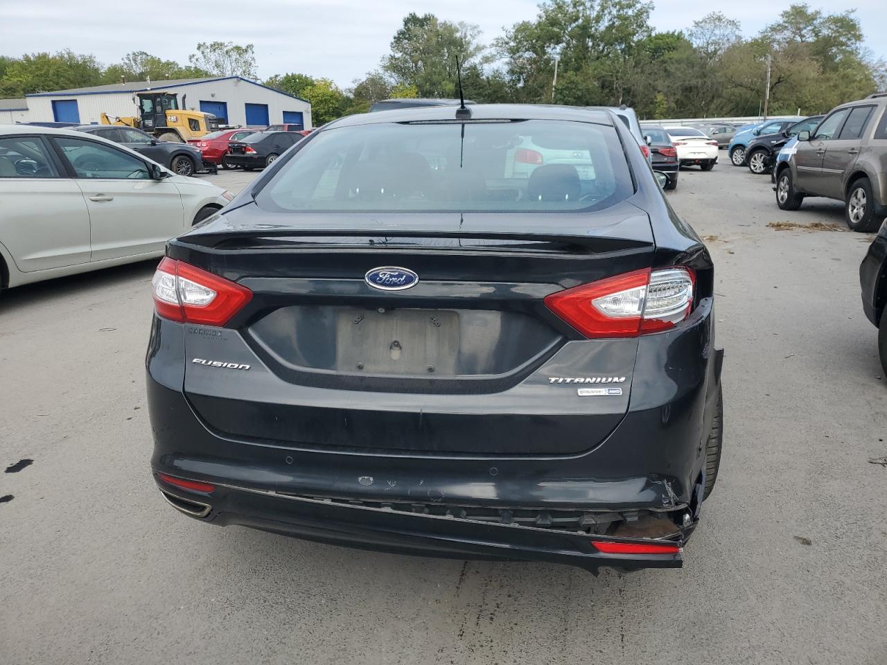 2014 Ford Fusion Titanium VIN: 3FA6P0D95ER362787 Lot: 81509895