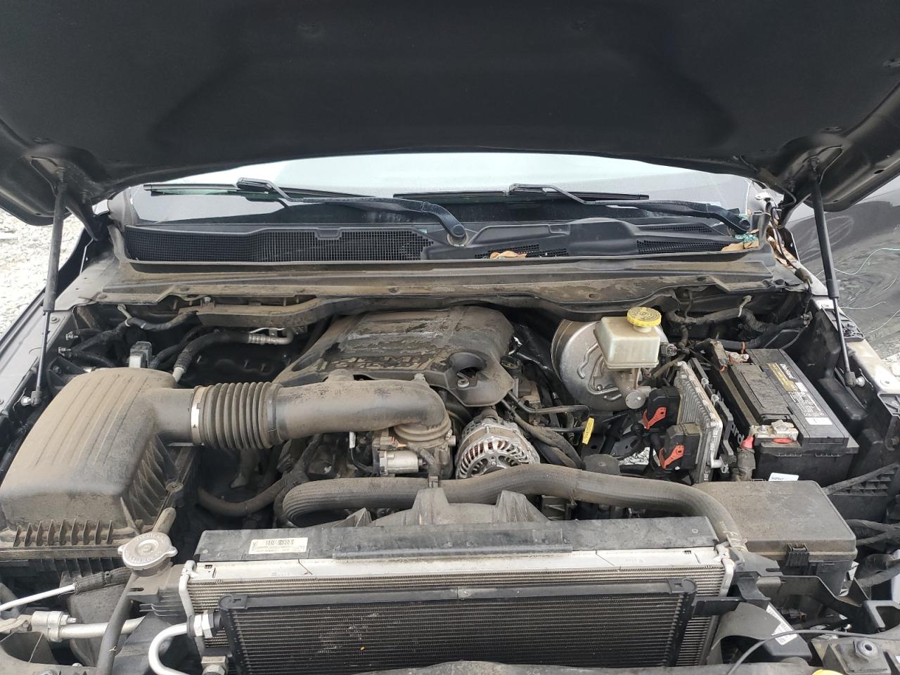 2019 Ram 1500 Laramie VIN: 1C6SRFJT0KN587839 Lot: 81923715