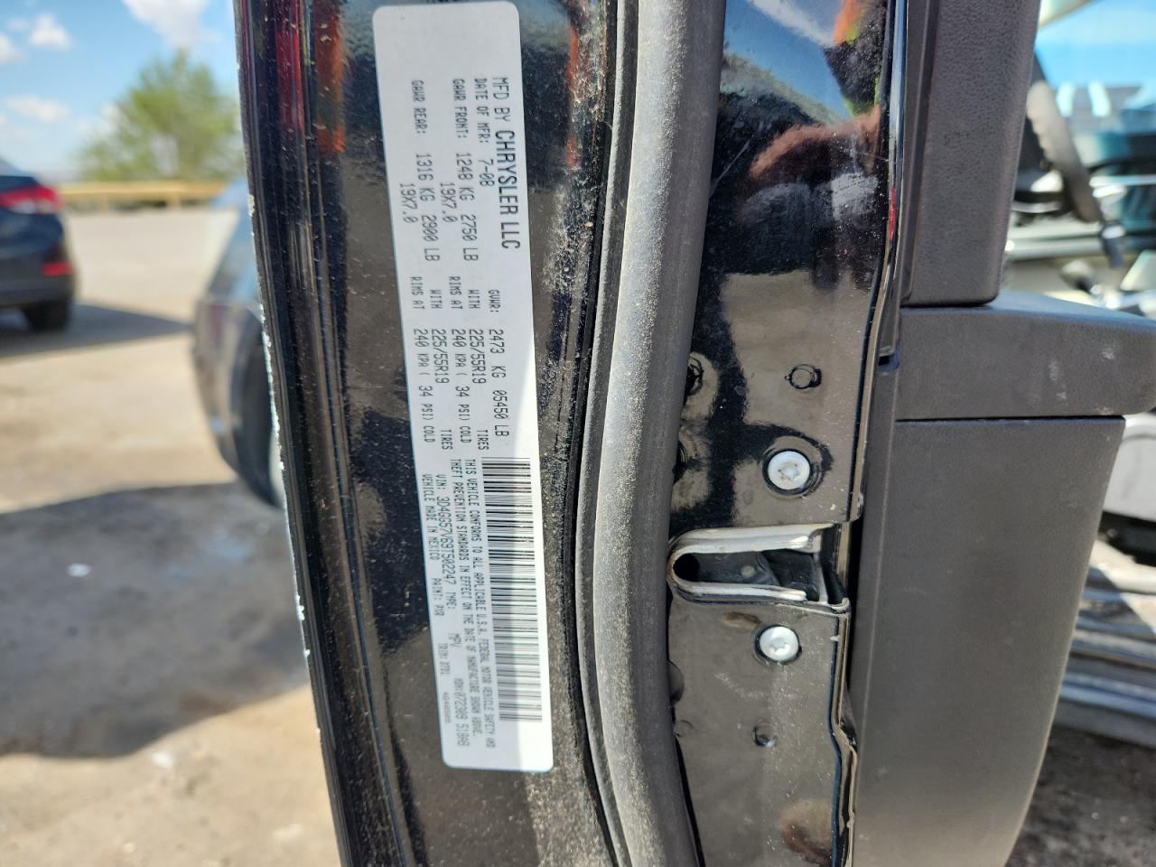 2009 Dodge Journey Sxt VIN: 3D4GG57V69T502247 Lot: 81443425