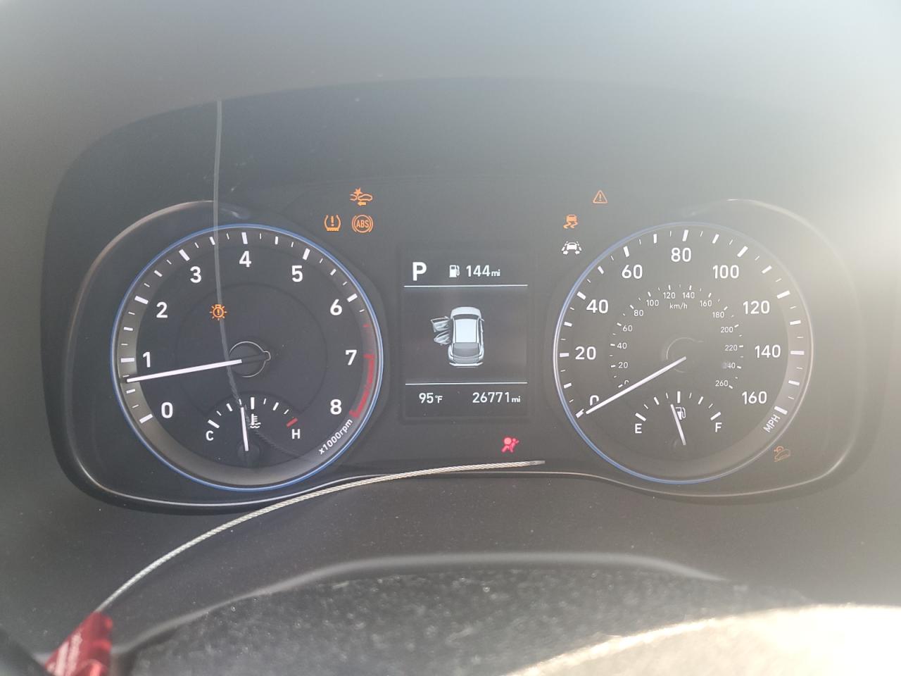 2019 Hyundai Kona Sel VIN: KM8K62AAXKU353220 Lot: 83934305