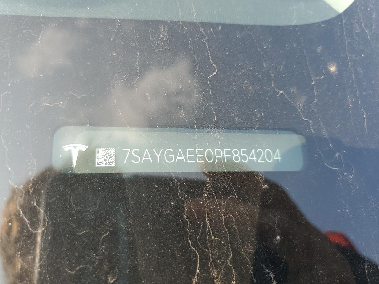 2023 Tesla Model Y VIN: 7SAYGAEE0PF854204 Lot: 71225395