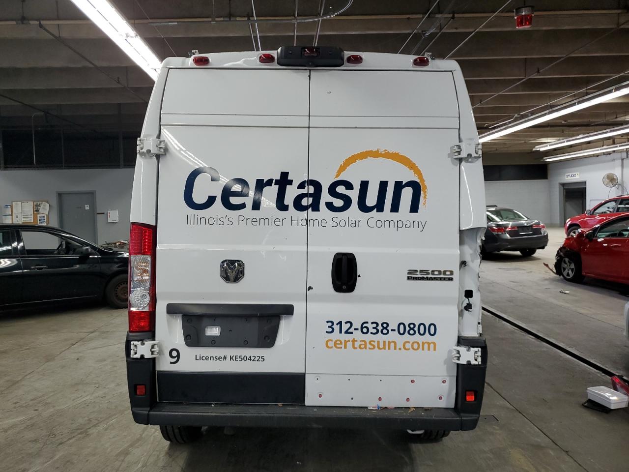 2023 Ram Promaster 2500 2500 High VIN: 3C6LRVDG1PE517033 Lot: 83816635