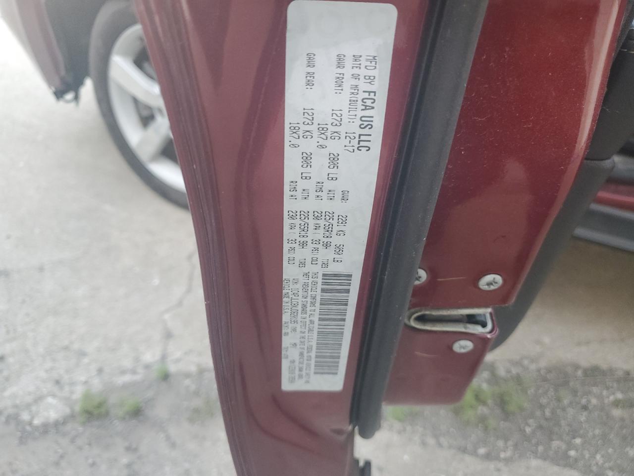 2018 Jeep Cherokee Latitude VIN: 1C4PJLCBXJD620195 Lot: 72058785